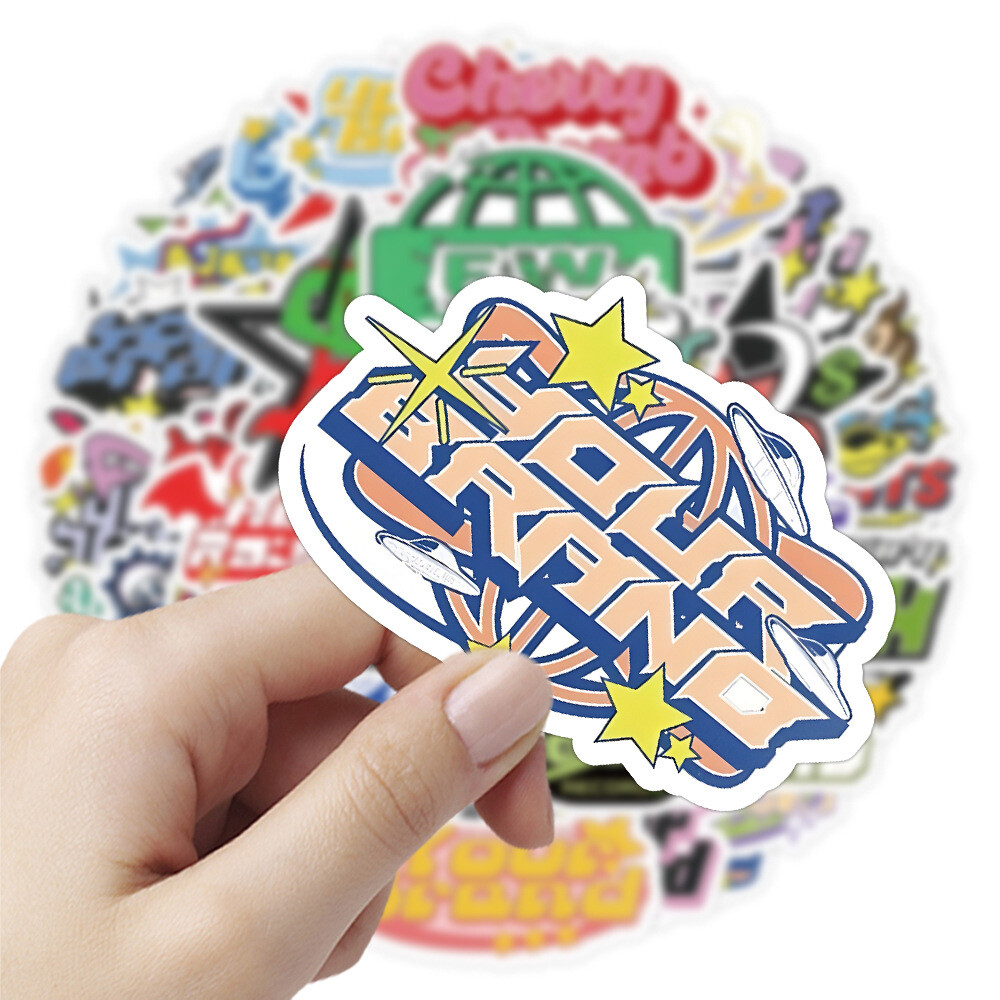 120Pcs Y2k Cartoon Sticker for Adults Teens Girls Scrapbooking Water Bottles