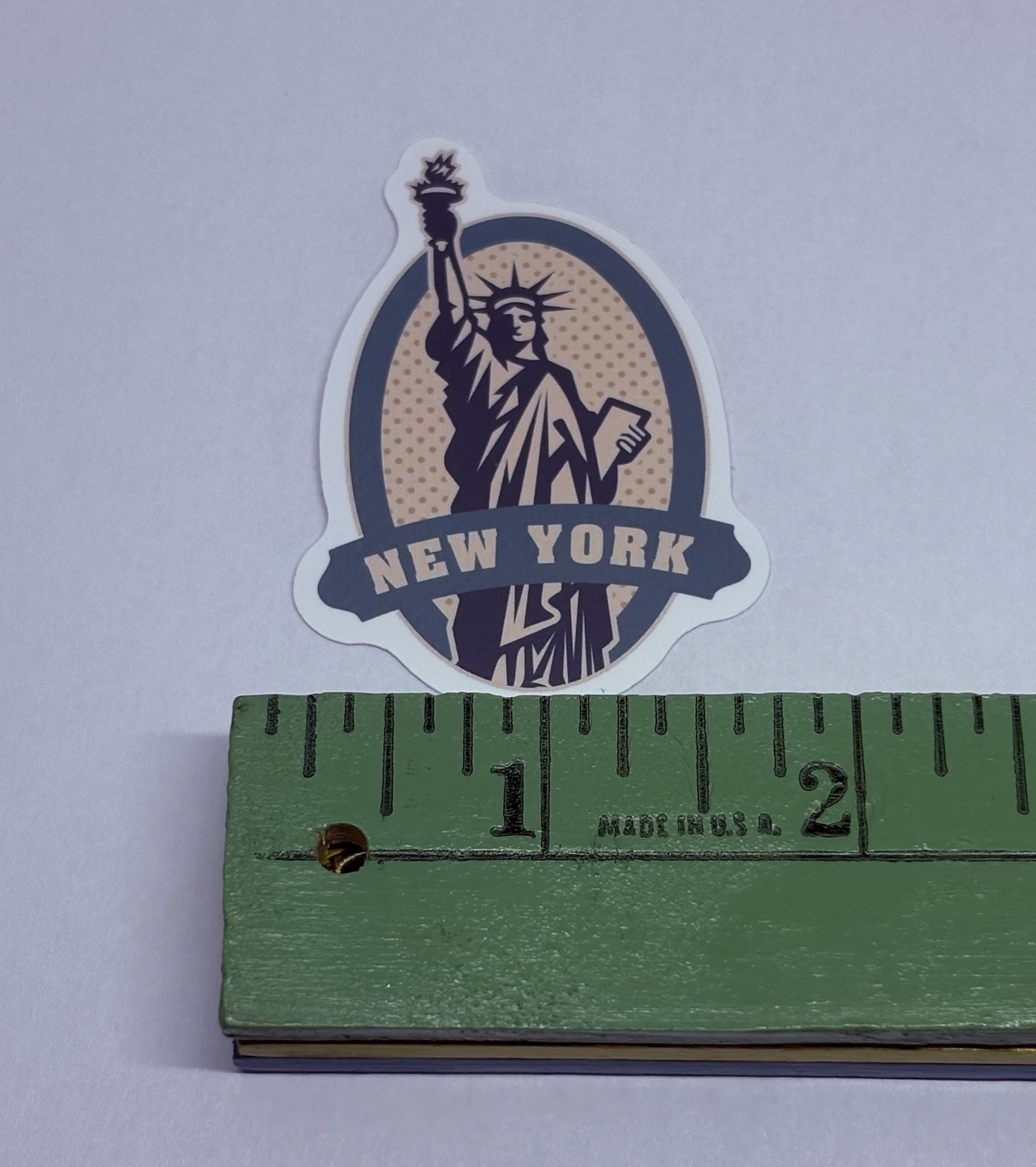 New York Statue Of Liberty Sticker USA Tour Art Decal Vinyl Country Souvenir Tc9