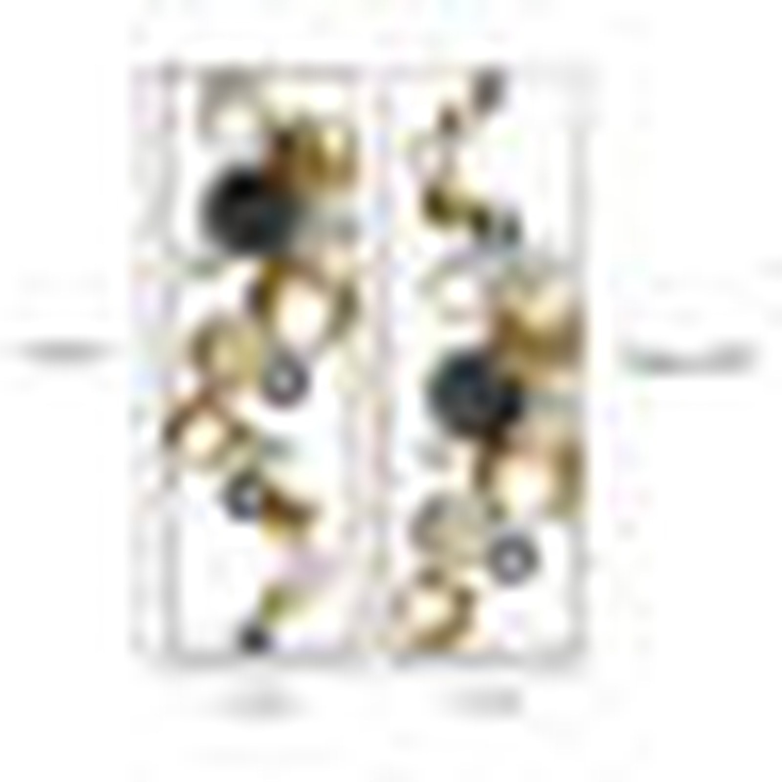 Mercer41 Handmade Glam Abstract Wall Decor on Metal