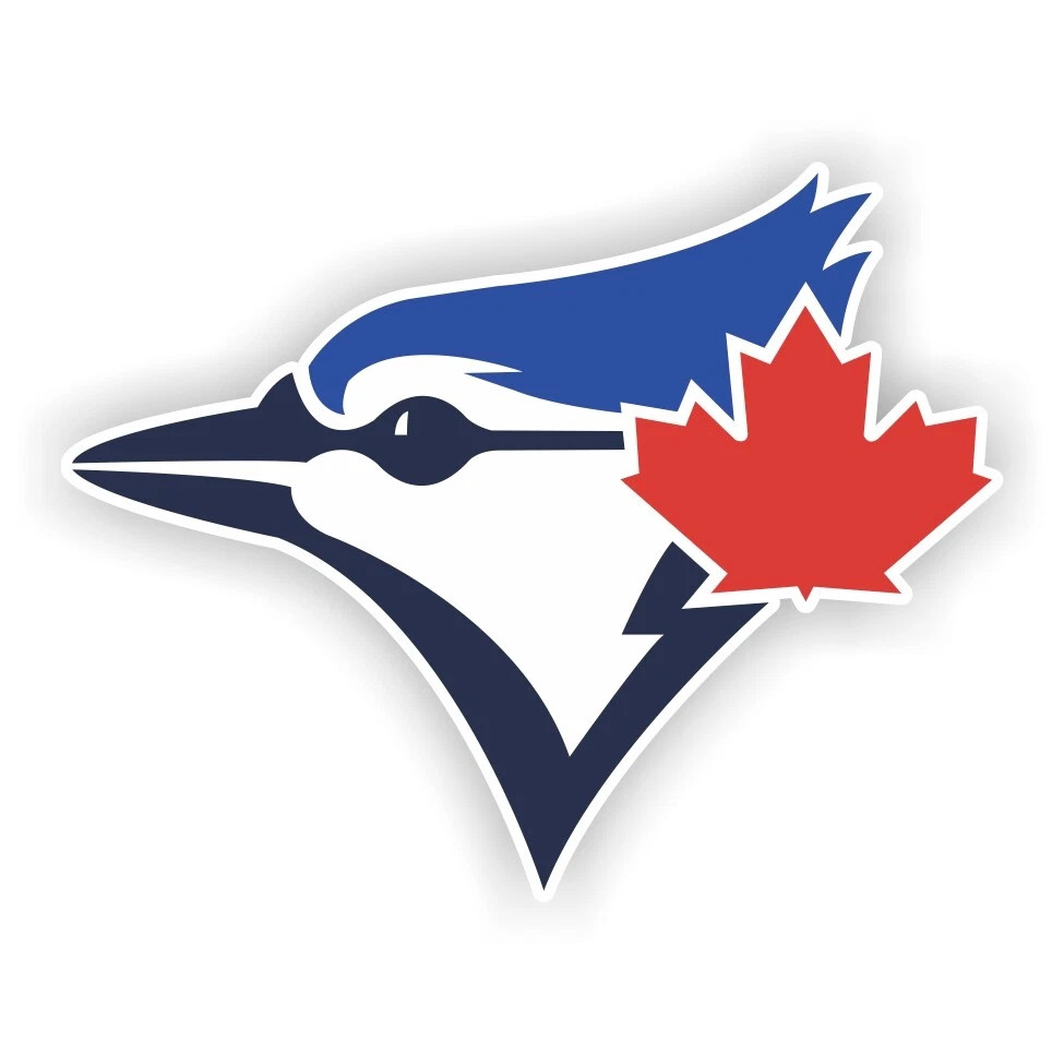 Toronto Blue White Baseball Weather Resistant Vinyl Sticker/Decal 01