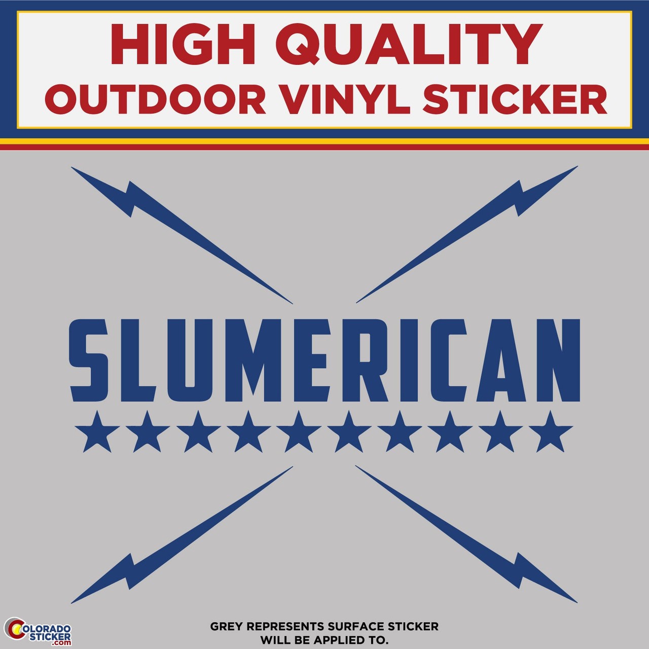 Yelawolf, Slumerican, Die Cut High Quality Vinyl Stickers