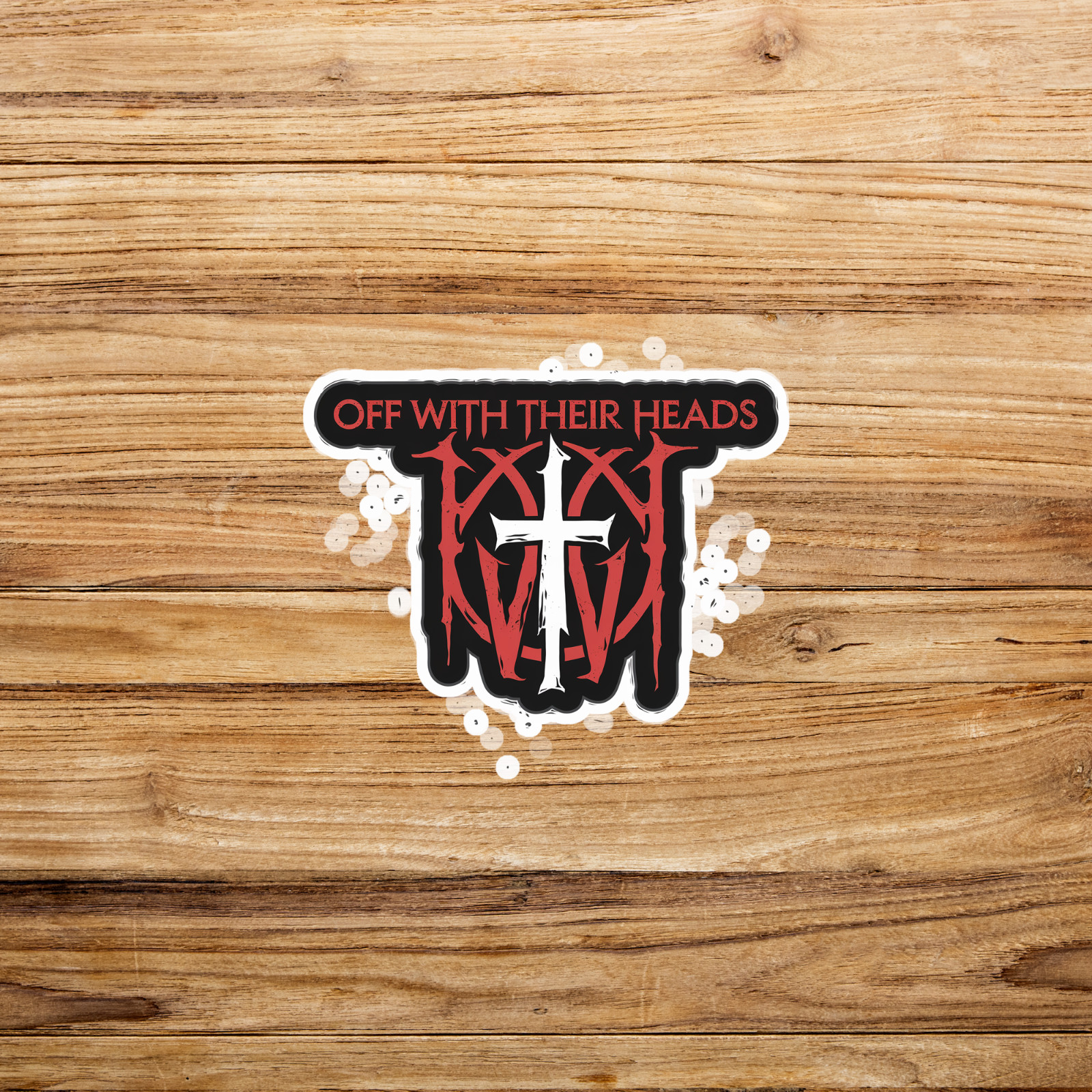 Off With Their Heads Punk Rock Band Sticker Decal Art Music Album Merch Gift #16