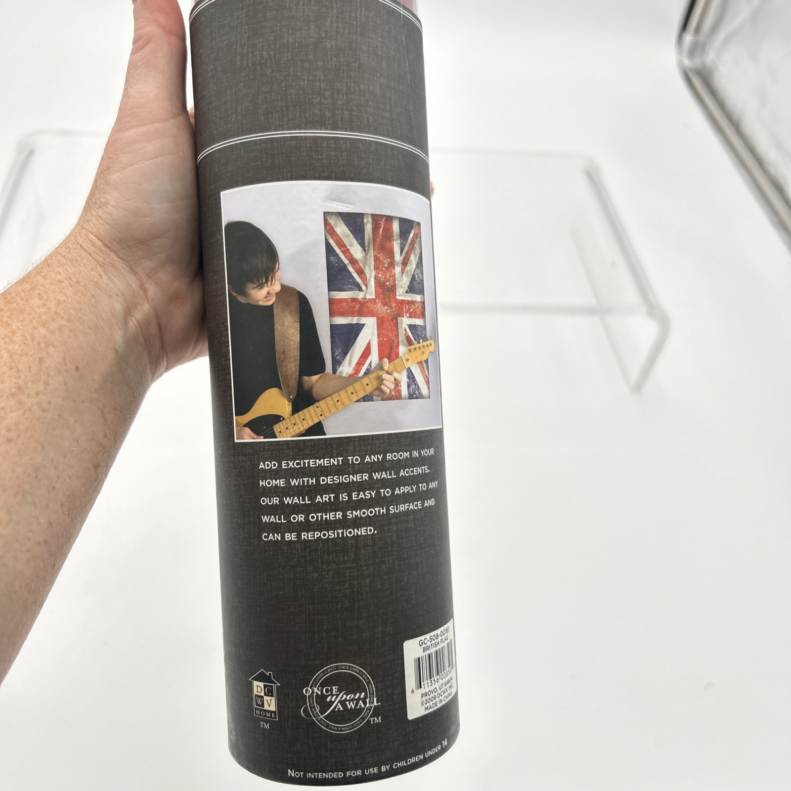 Wall Designer Accents UK British Flag Union Jack Approximately 27.5" x 19.5"