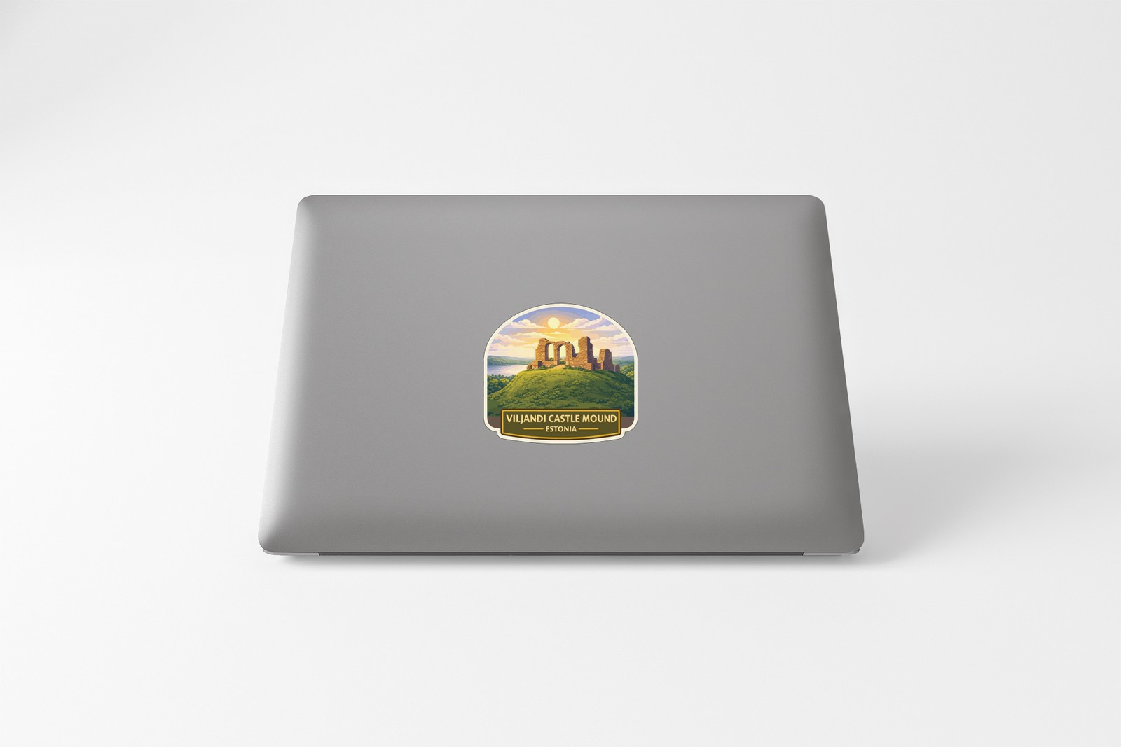 Viljandi Castle Mound Estonia Sticker Decal Vinyl Die-Cut World Heritage Sites