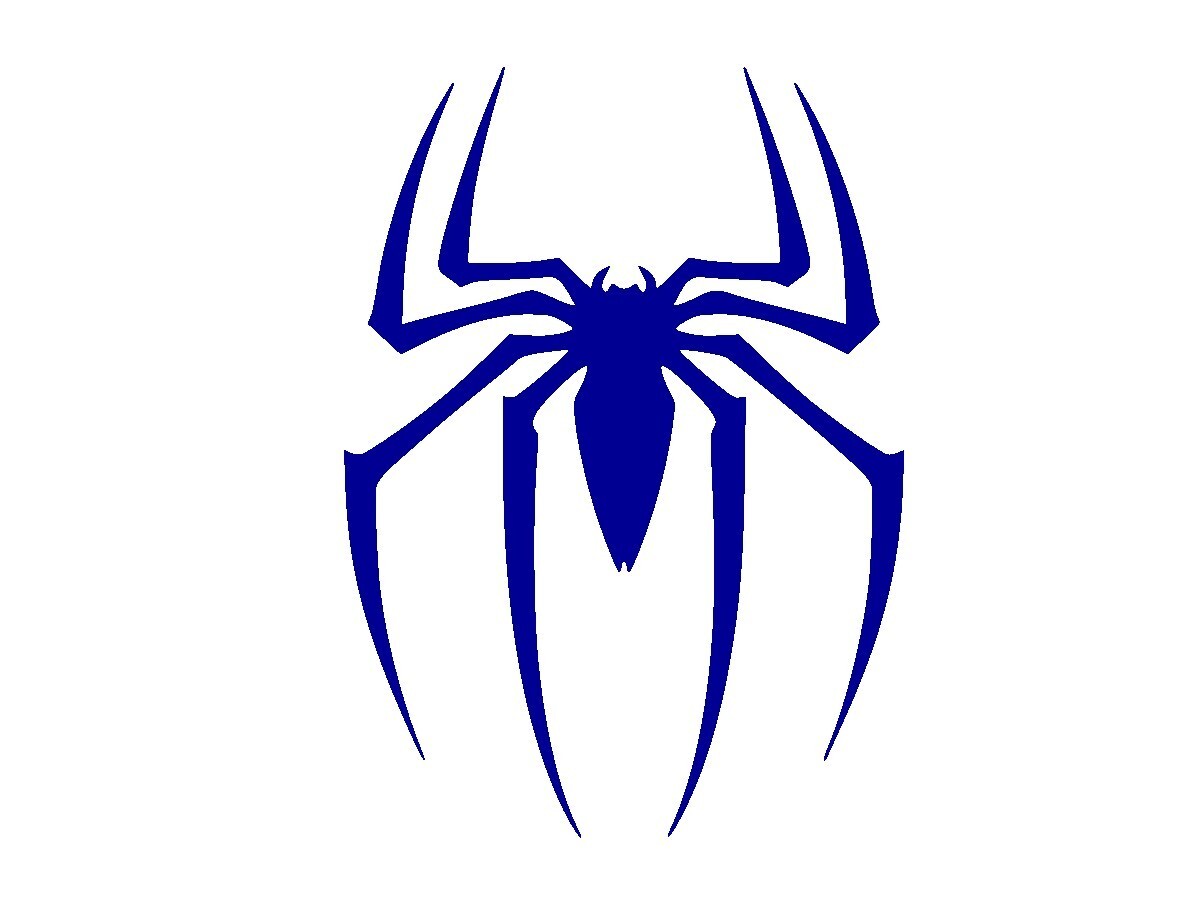 Spiderman logo, Spider man Decal/ Sticker you choose size and color , USA seller