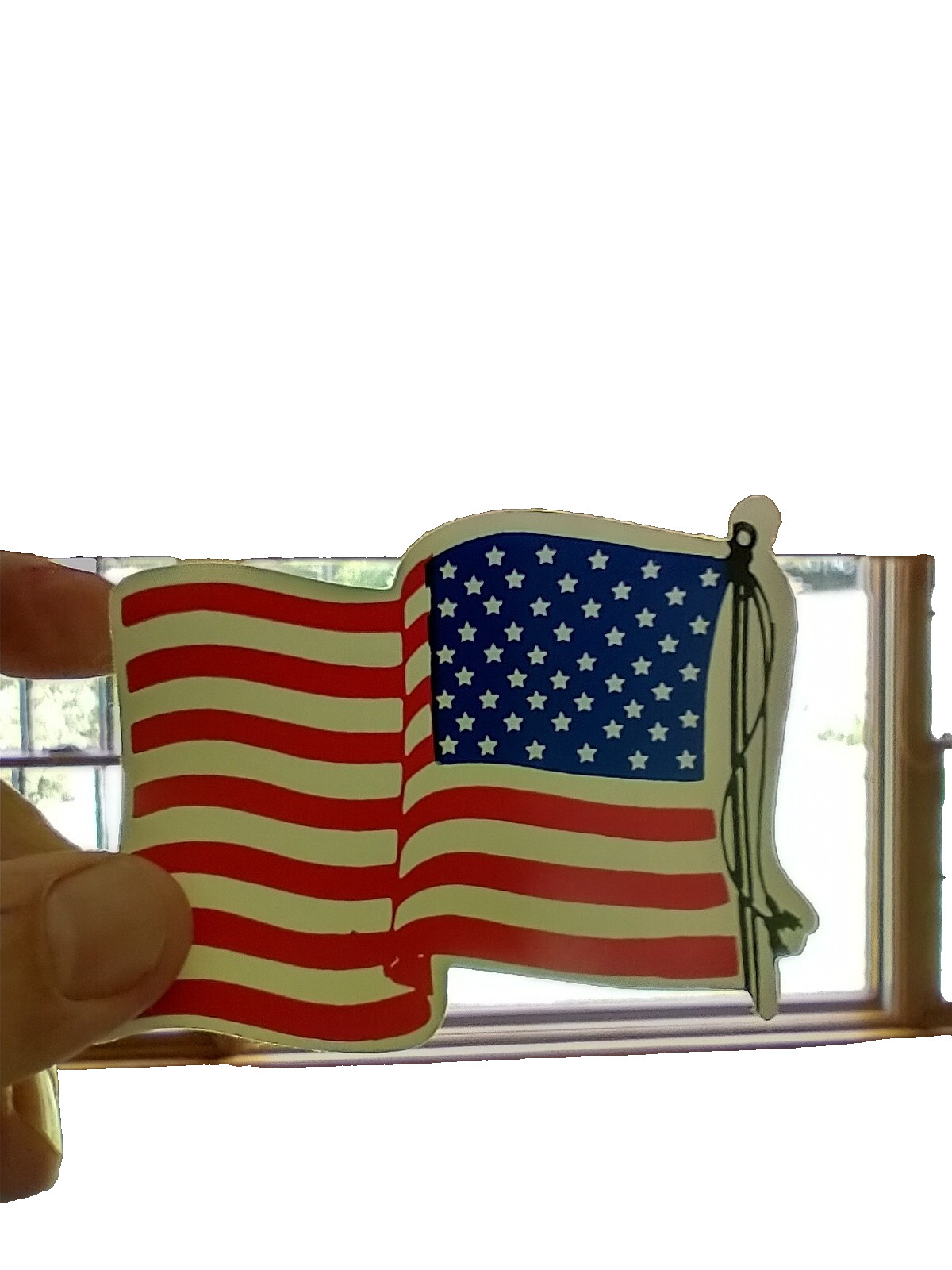 Decal Sticker USA Flag American stars & stripes