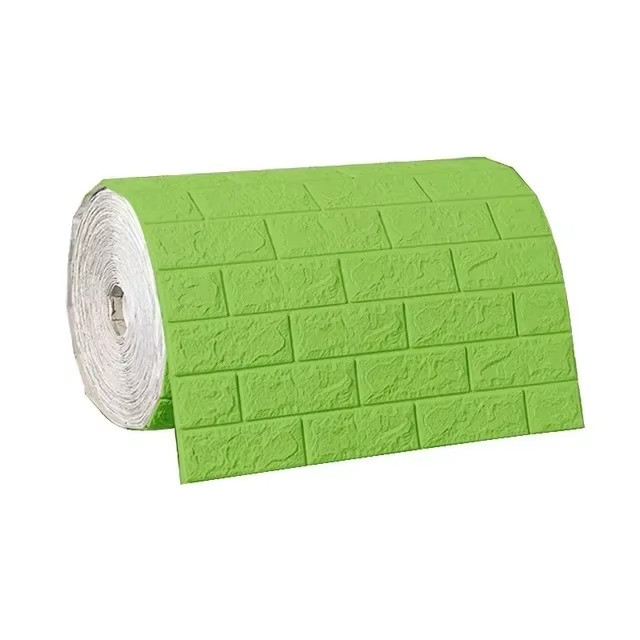 3D Self-Adhesive Brick Wallpaper – Waterproof Wall Sticker for Home Decor