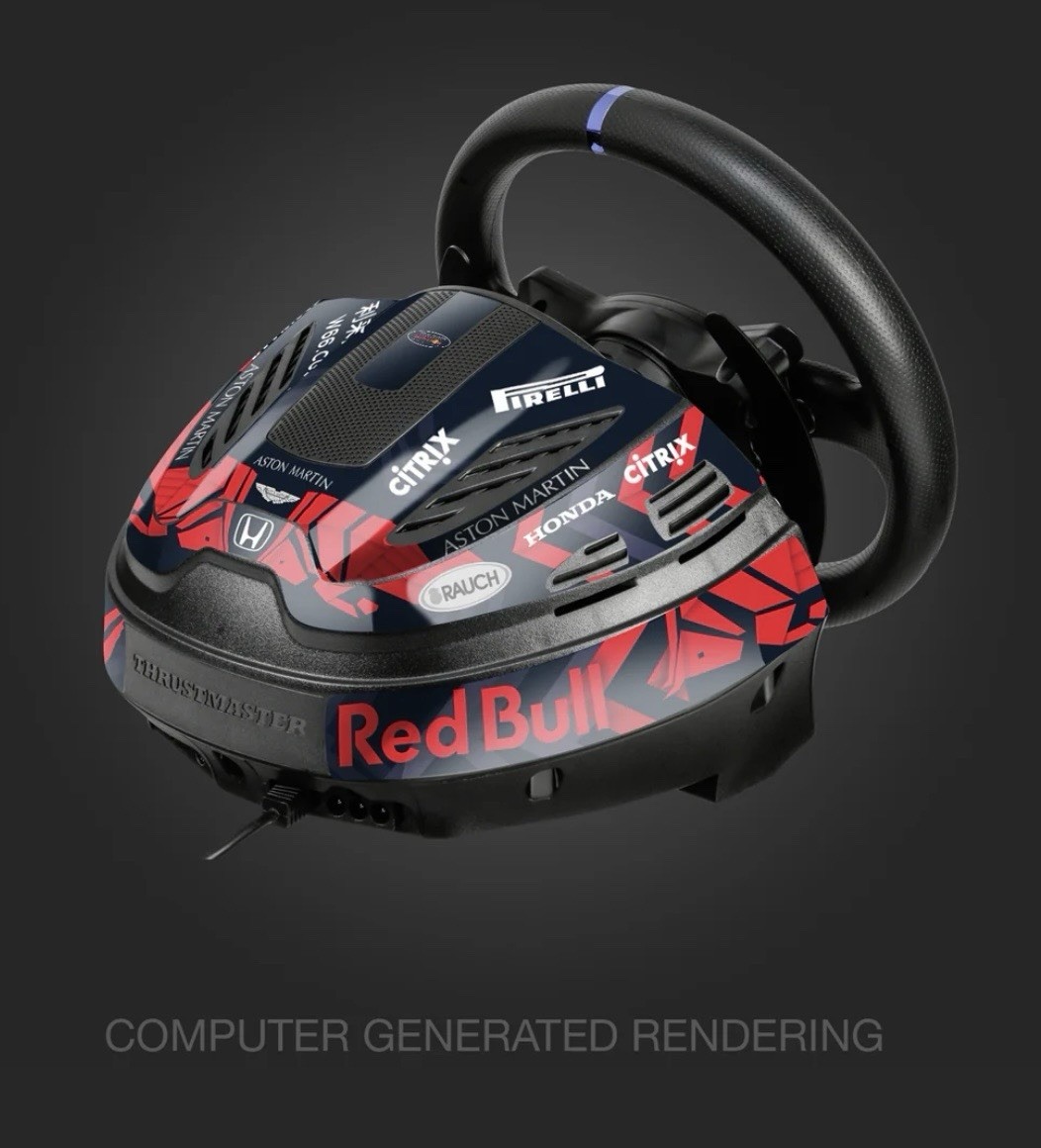 LovelyStickers Decal for Thrustmaster T300 | Red Bull F1 – 2019 Testing Livery