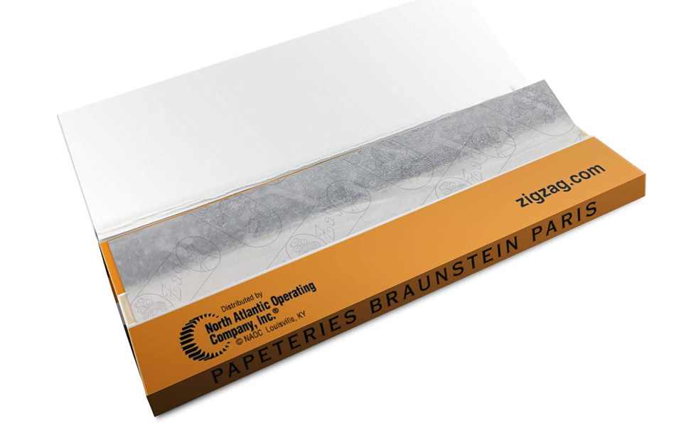 24pk Zig-Zag French Orange Rolling Papers 1 1/4 Size 24 Count Full Display New