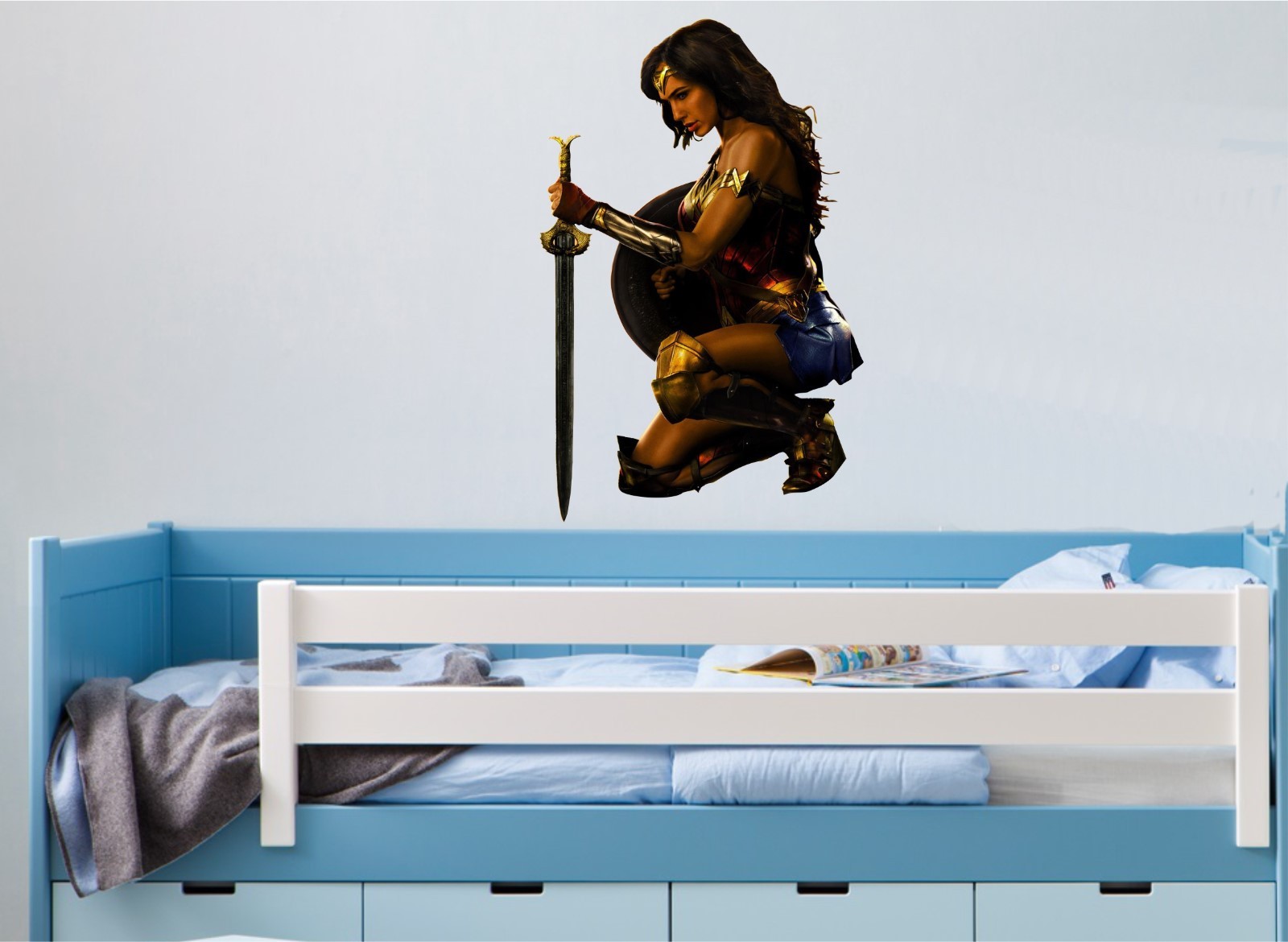 WONDER WOMAN WALL ART STICKER – 6 x great sizes – Great decal for any room