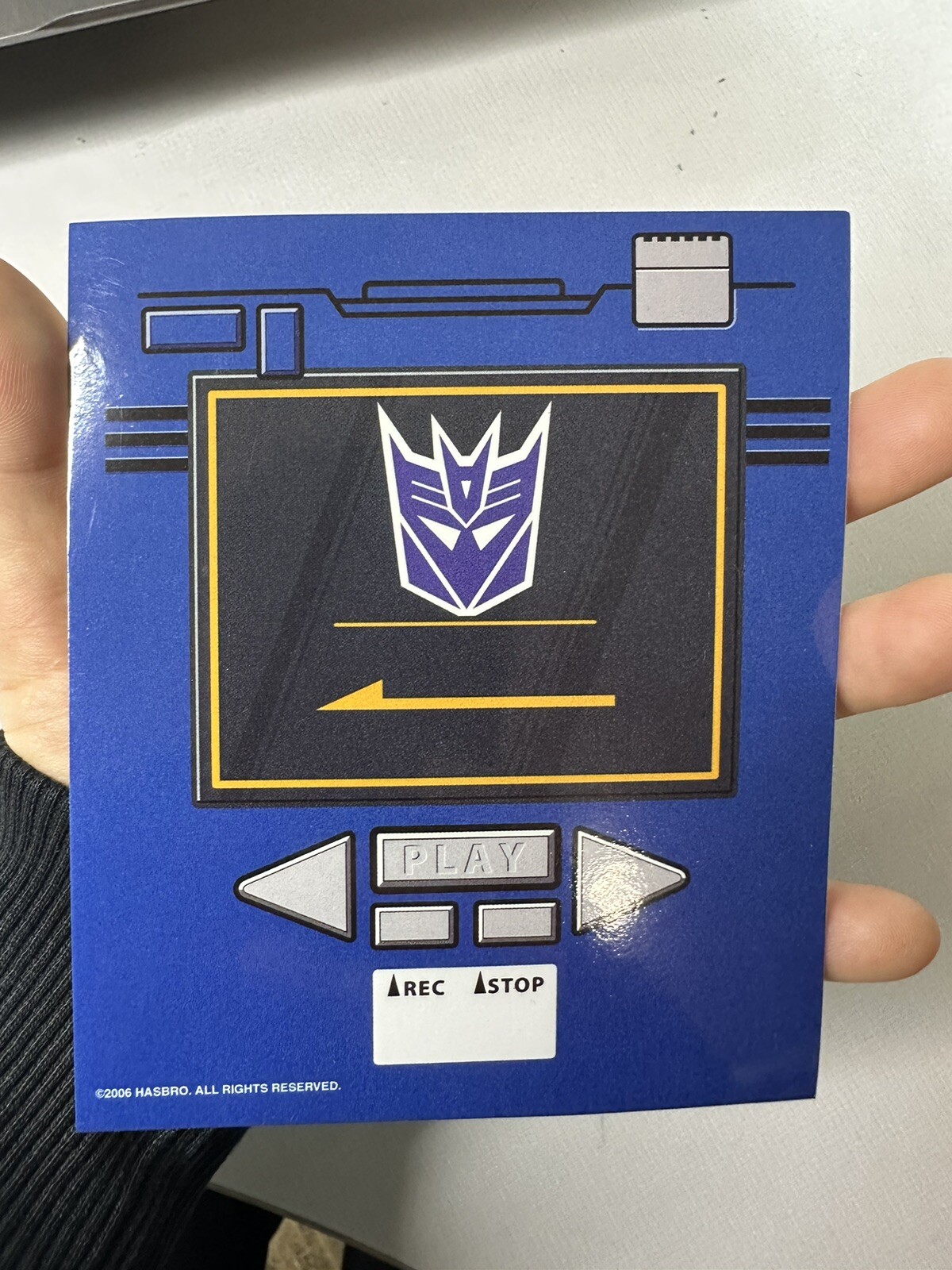 Vintage Harbor Transformers Decepticons ￼Bumper Sticker Vinyl Decal 4"