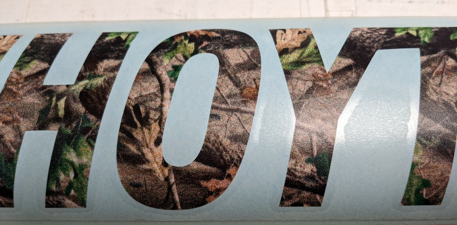 Hoyt ~old style~ Camo Apple Logo Decal Sticker Bow Hunting Archery Deer