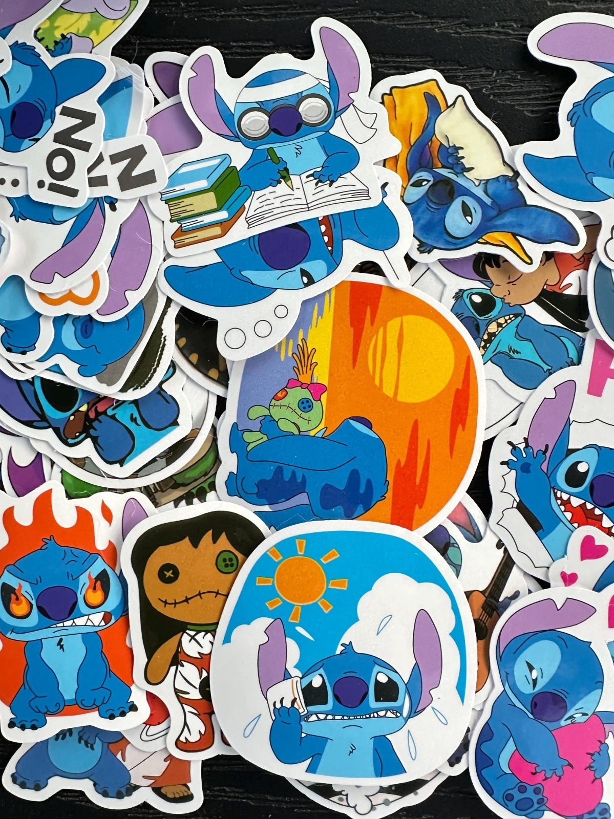 100 Lilo and Stitch Stickers | Waterproof Vinyl Pack