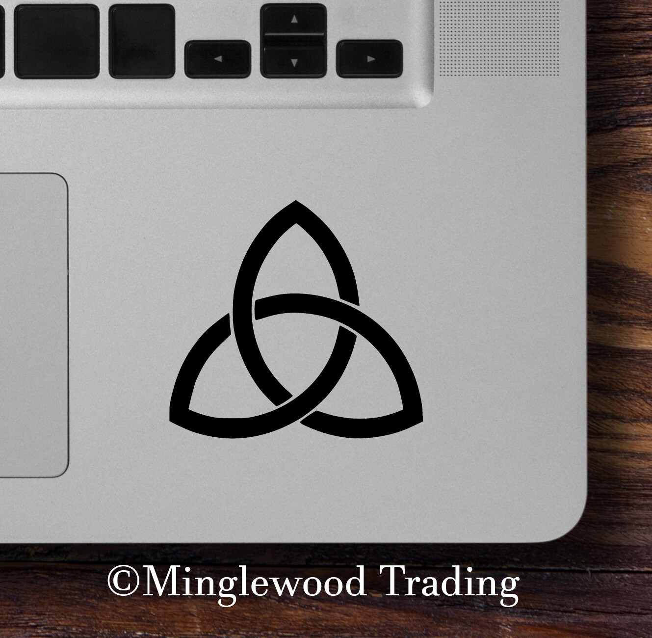 Triquetra Vinyl Decal | Celtic Triqueta Trinity Knot Wiccan Christian | Sticker
