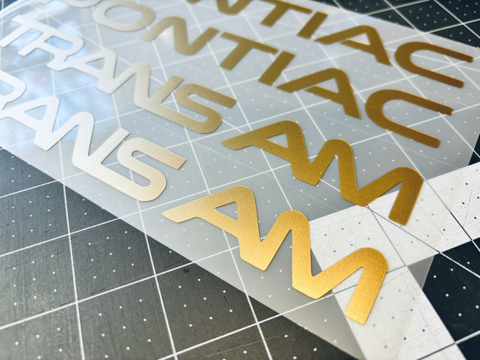 4 Pc. Trans Am Vinyl Decal Package Many Sizes/Colors Available – FREE Shipping!
