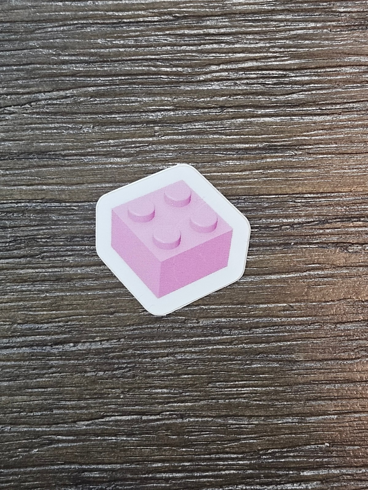 Vinyl building block stickers