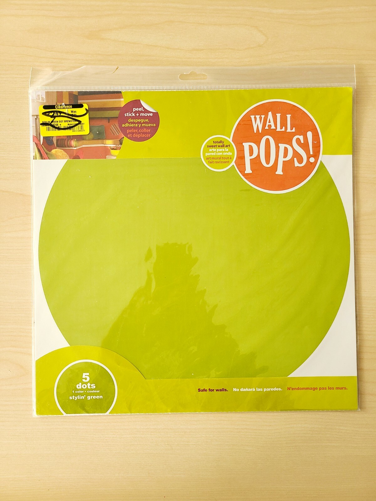 5 Color Sets Wall Pops Sizzlin Dot Circles Stickers Decals safe for any wall