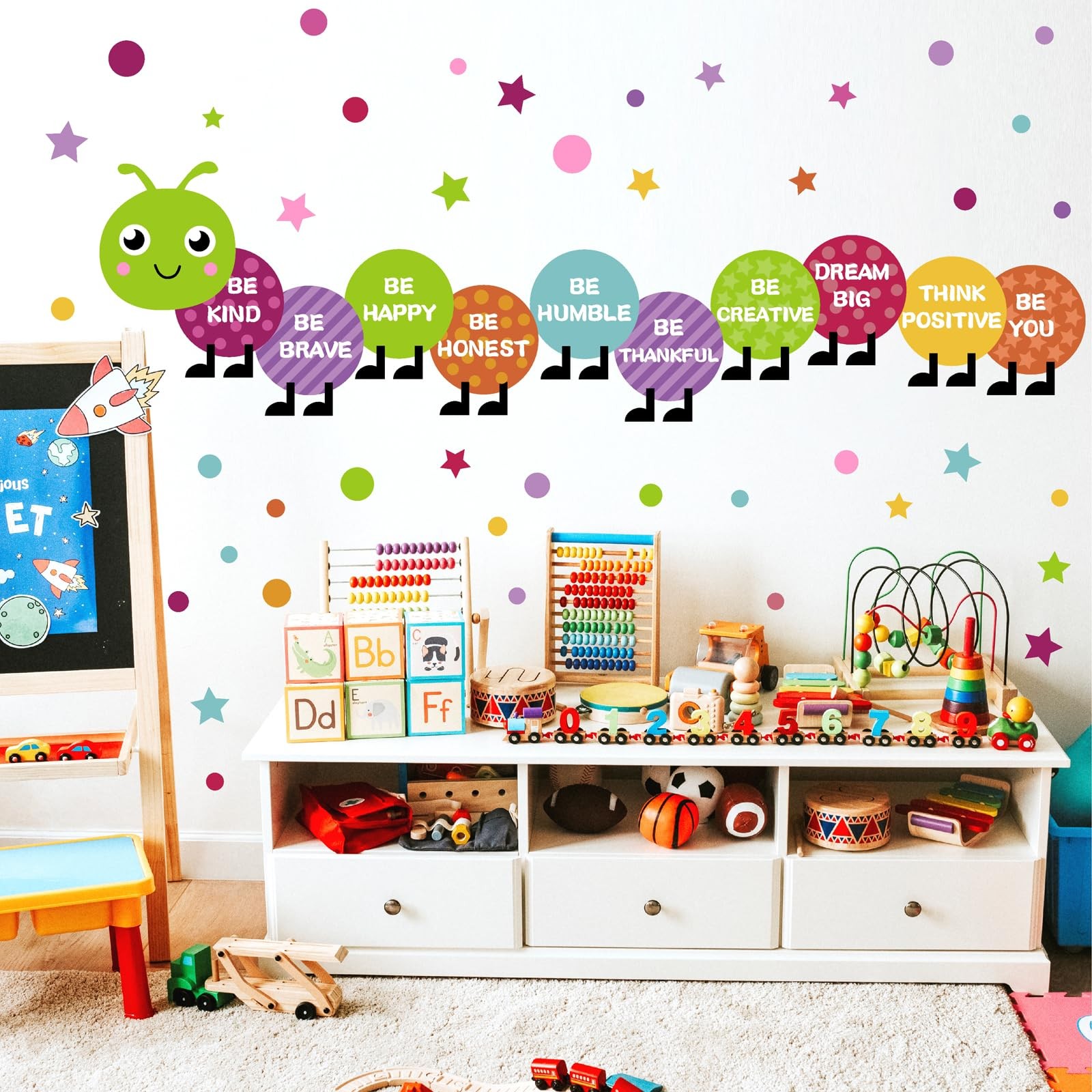 Playroom Wall Decals Inspirational Wall Stickers Colorful Nursery Walls Decal…
