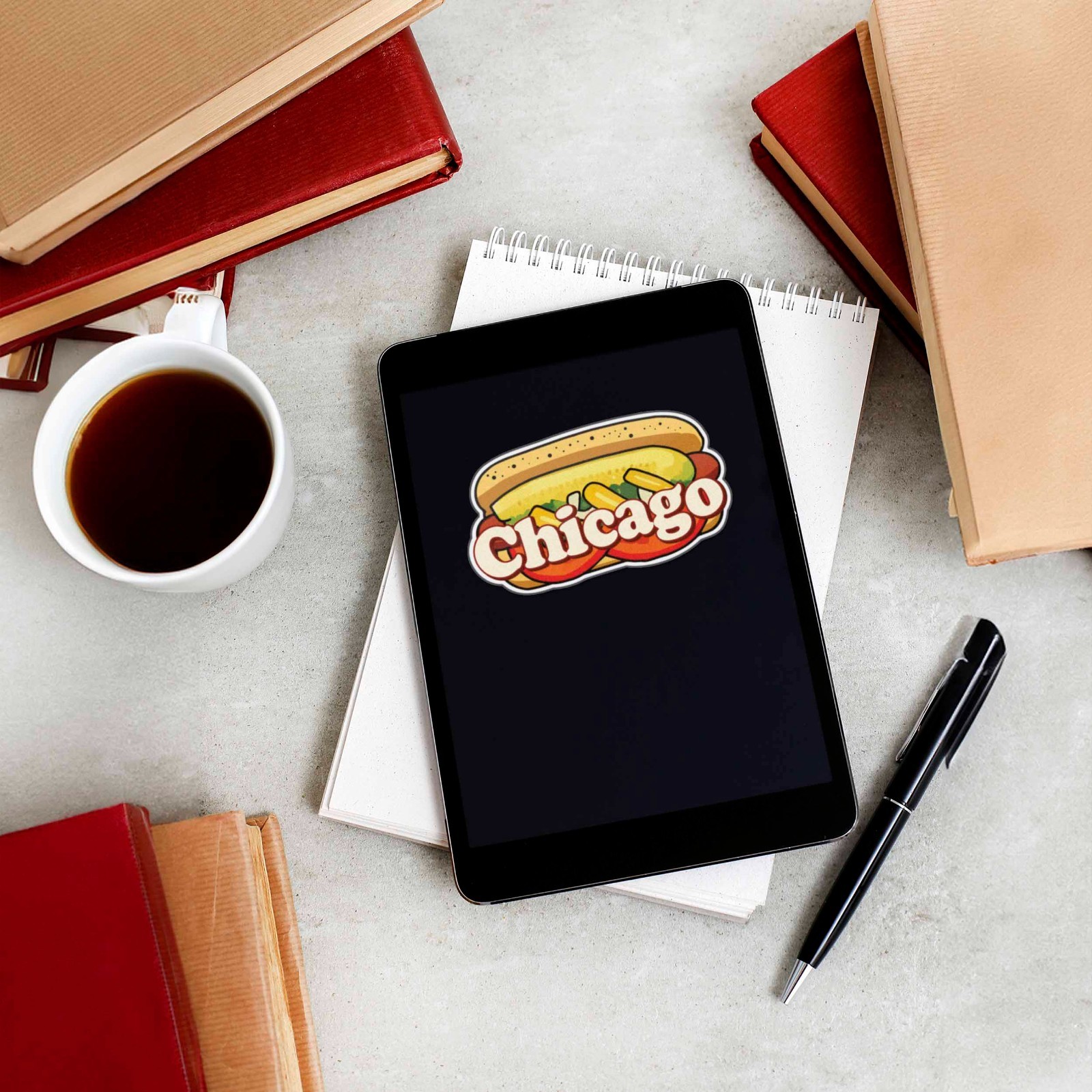 Chicago Hot Dog Sticker – Funny Midwest Illinois Decals for Laptop & Hydroflask