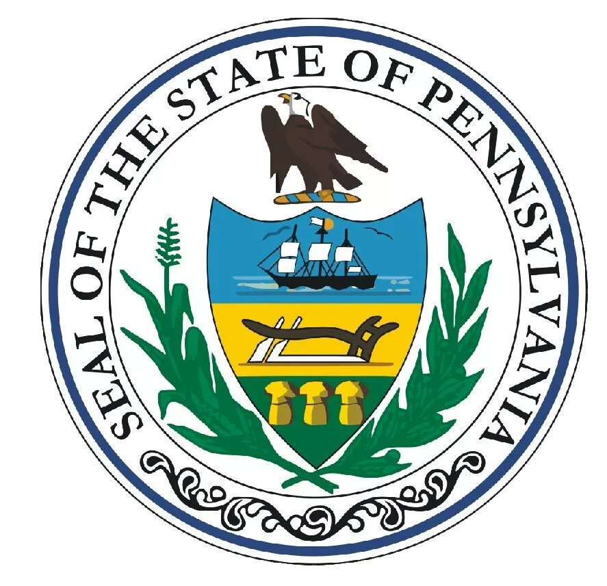 Pennsylvania State Seal Sticker Decal R555