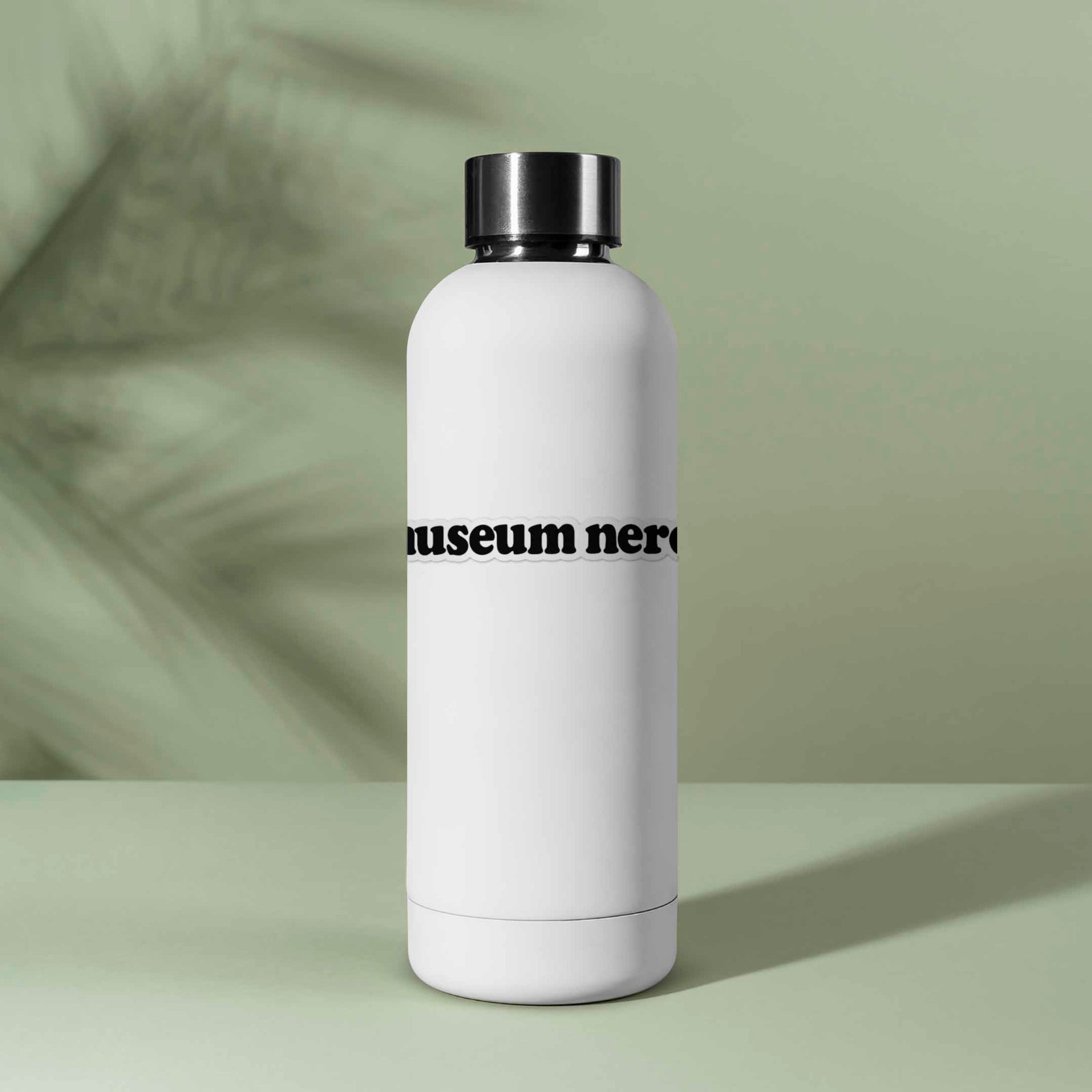 Museum Nerd Sticker – Cute Nerdy Decal for Laptop & Hydroflask Water Bottle