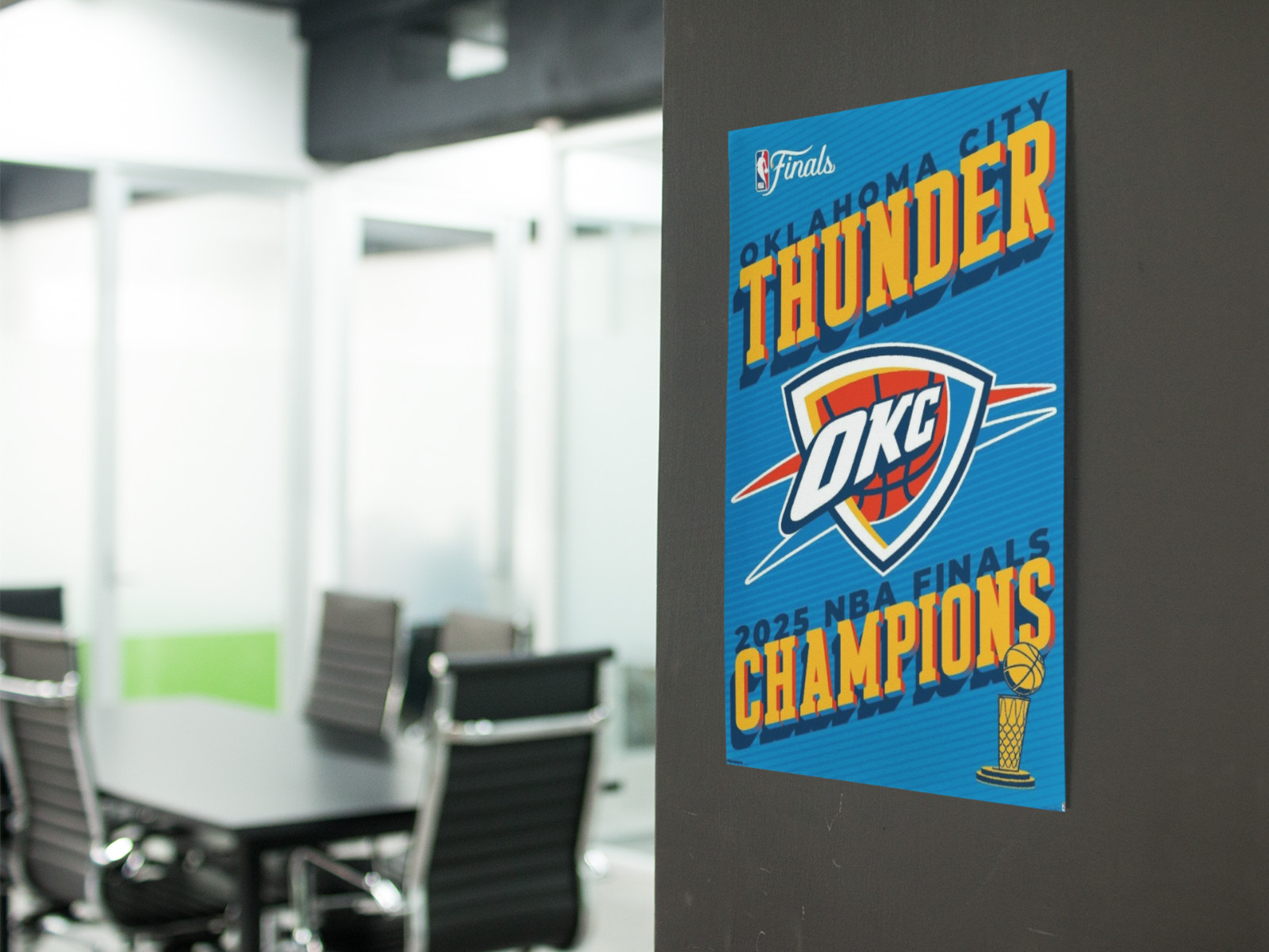 Basketball Champions Wall Vinyl Decal Graphic Poster Print Removable Adhesive