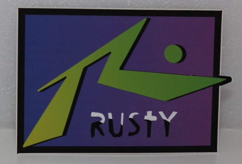 LOT OF 6 HAWAII SURFING STICKERS SURFER GIRL ALOHA RUSTY VOLCOM SURF SHOP