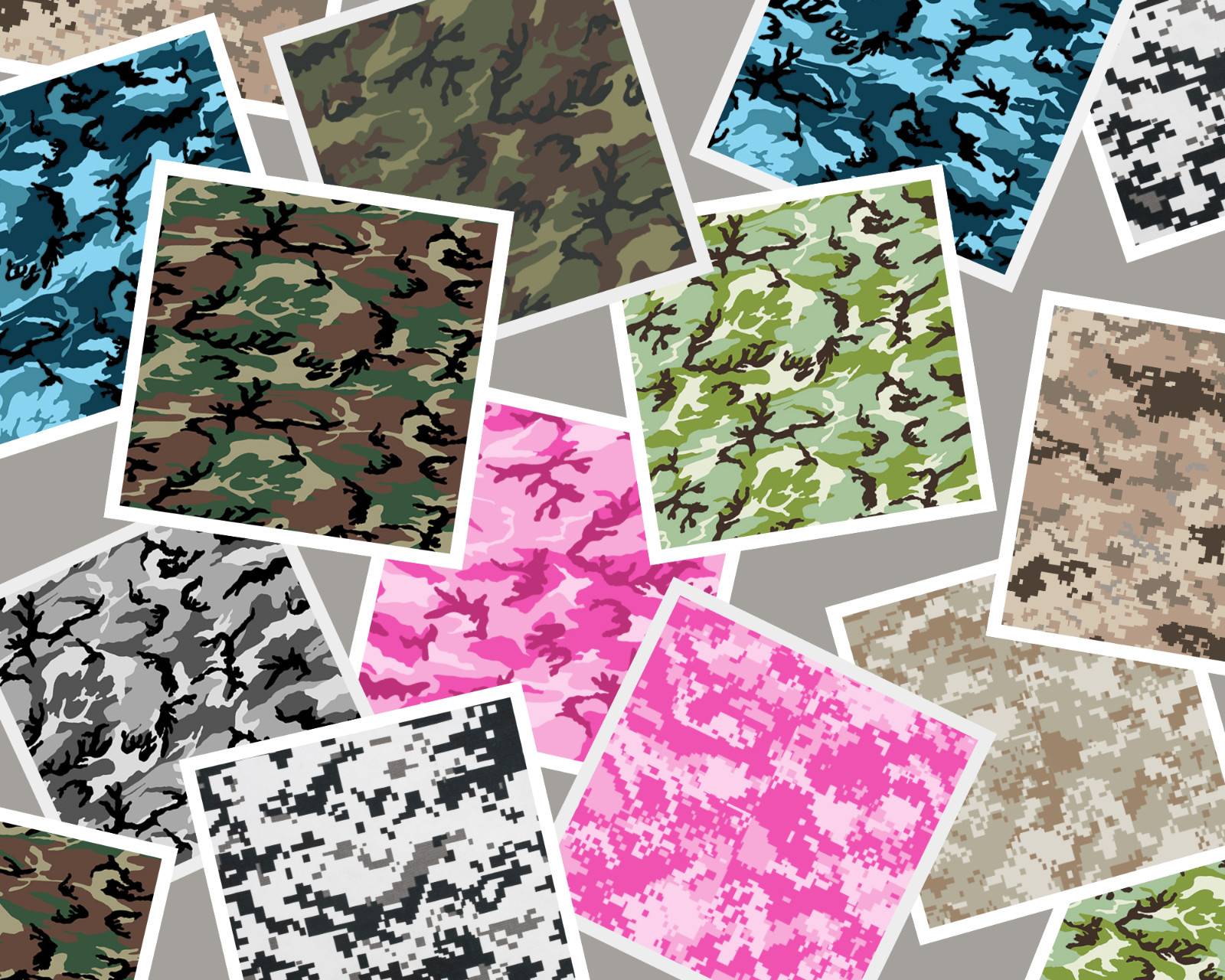Camo Pattern Vinyl Siser HTV & Adhesive Craft Vinyl Oracal FREE SHIPPING