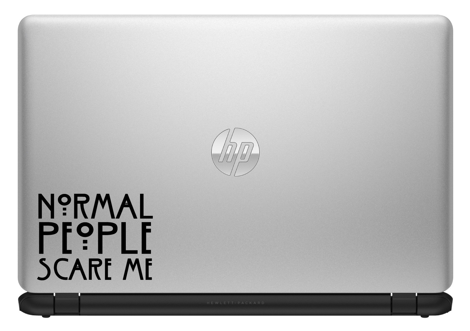 Normal People Scare Me Vinyl Decal Sticker for Car Window Laptop & More
