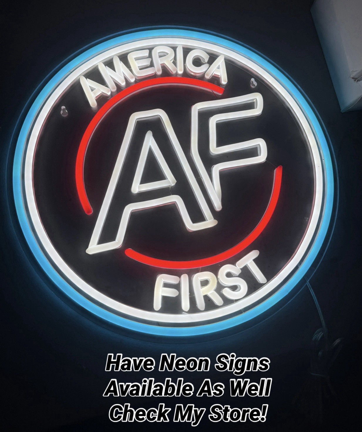 AMERICA FIRST NICK FUENTES STICKER DECAL VINYL AMERICAN WANGHAF CONSERVATIVE