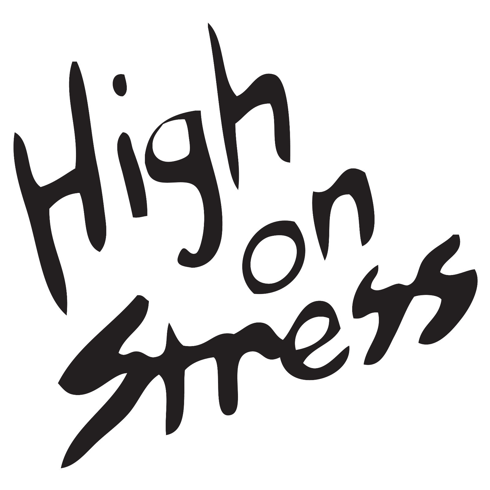 High on Stress Vinyl Decal Revenge of the Nerds Booger 80's cult movie comedy