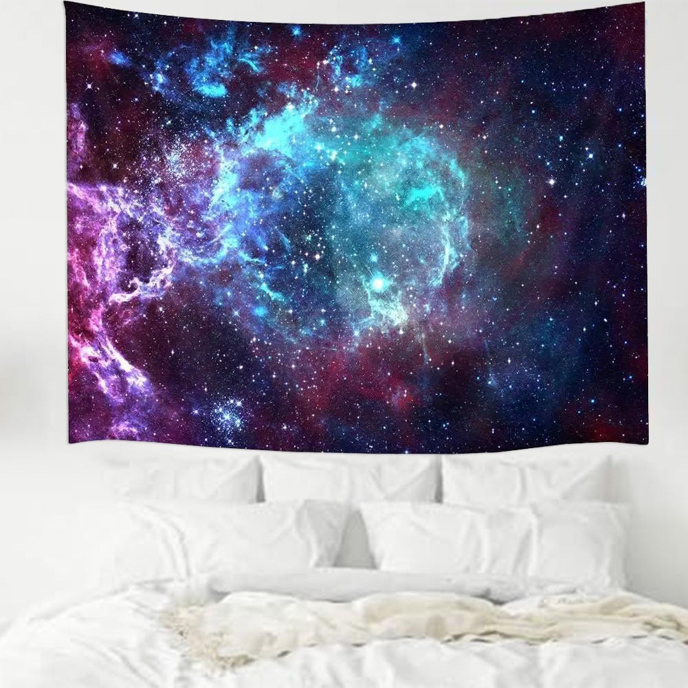 For Room Decor Space Photography Background Polyester Wall Decor Easy Care