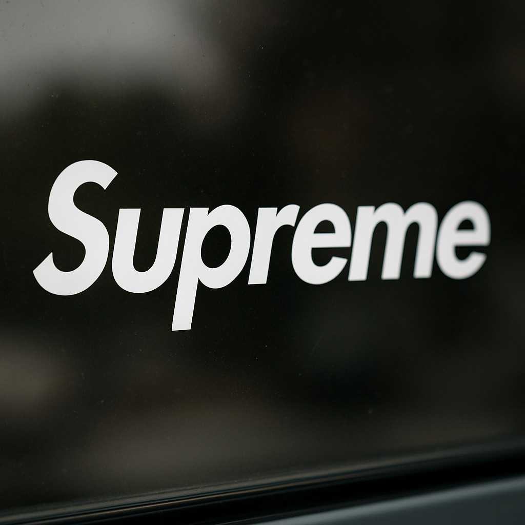 Supreme Vinyl Die Cut Car Decal Sticker