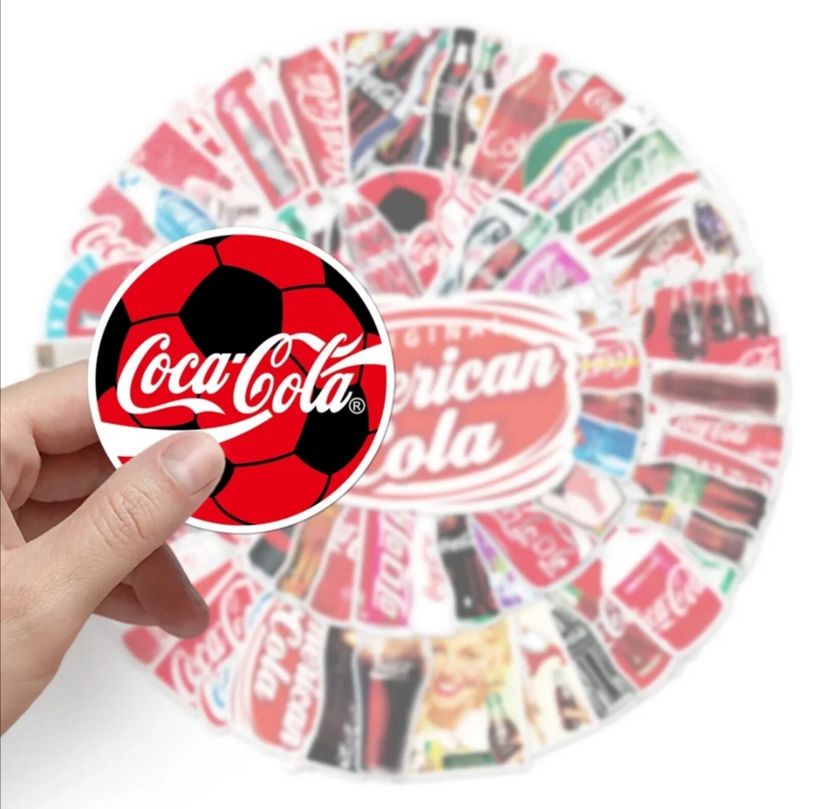 10 PCS Vintage & Modern Soda Can Bottle Signs Stickers BRAND NEW