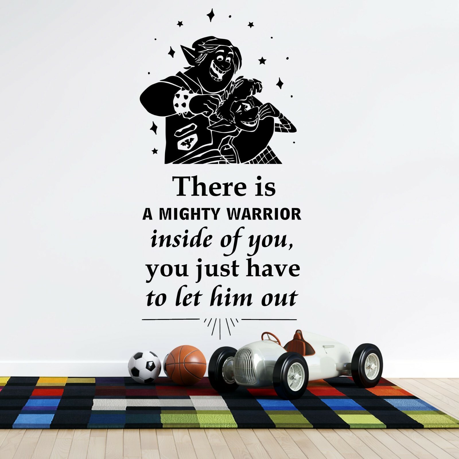 Inspirational Disney Movie Onward Wall Decal Quotes Home Bedroom Sticker 20×36