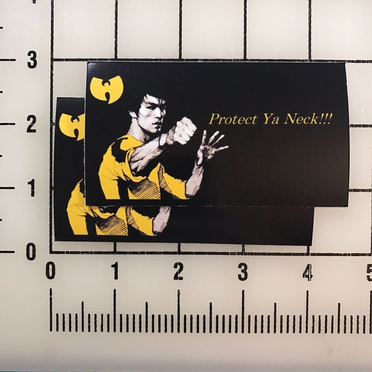 Wu Tang Clan Bruce Lee 4" Wide Vinyl Decal Sticker BOGO