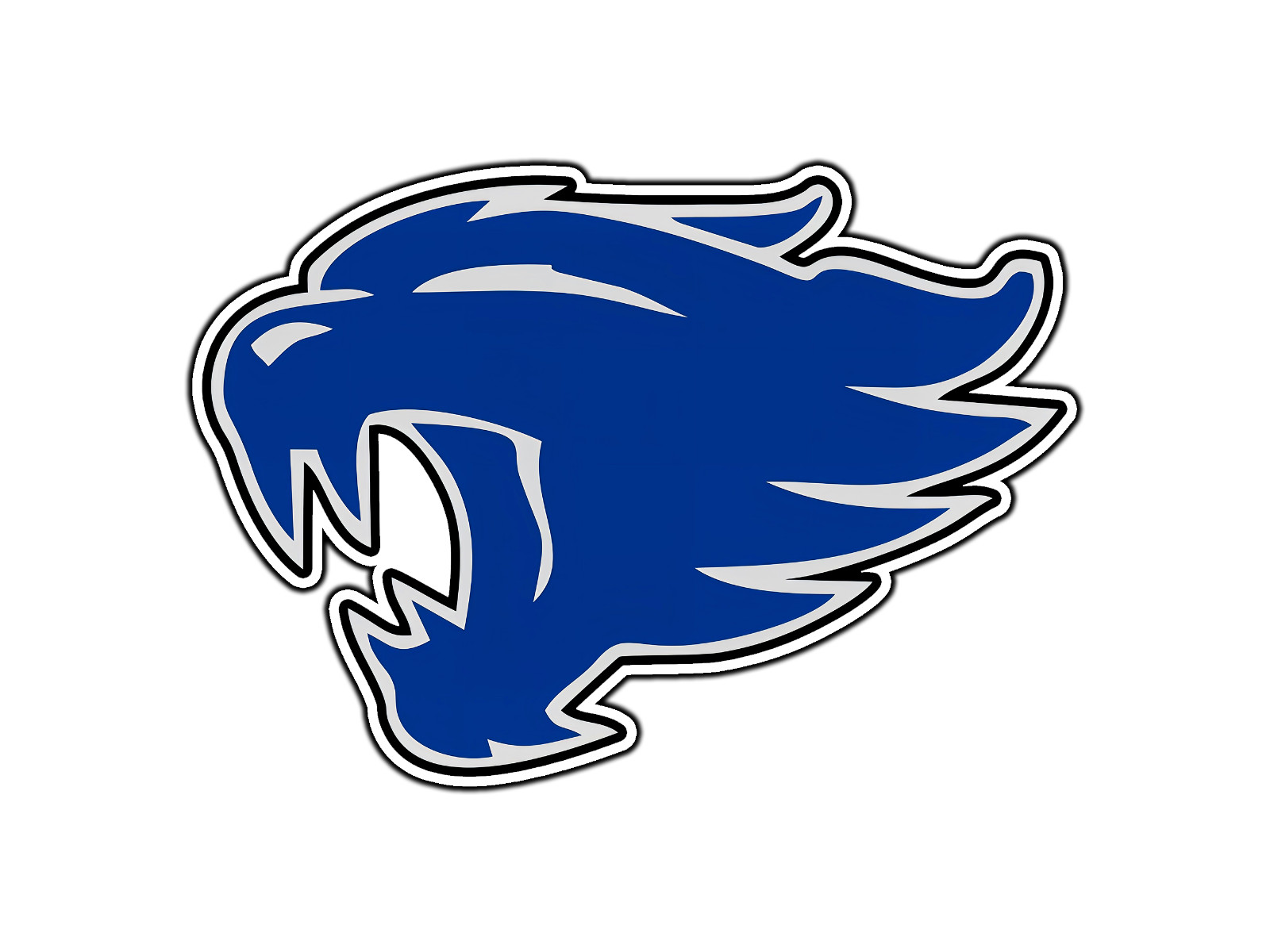 #384 Kentucky Wildcats Mascot Logo #1 Waterproof Vinyl Sticker Decal Die-Cut
