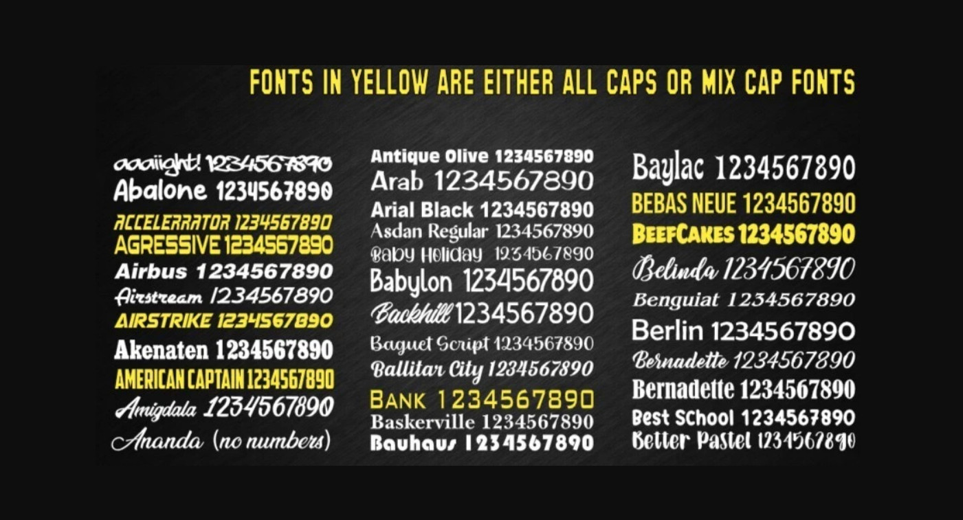 Custom Text Vinyl Lettering Sticker Decal Personalized – ANY TEXT – ANY NAME [A1