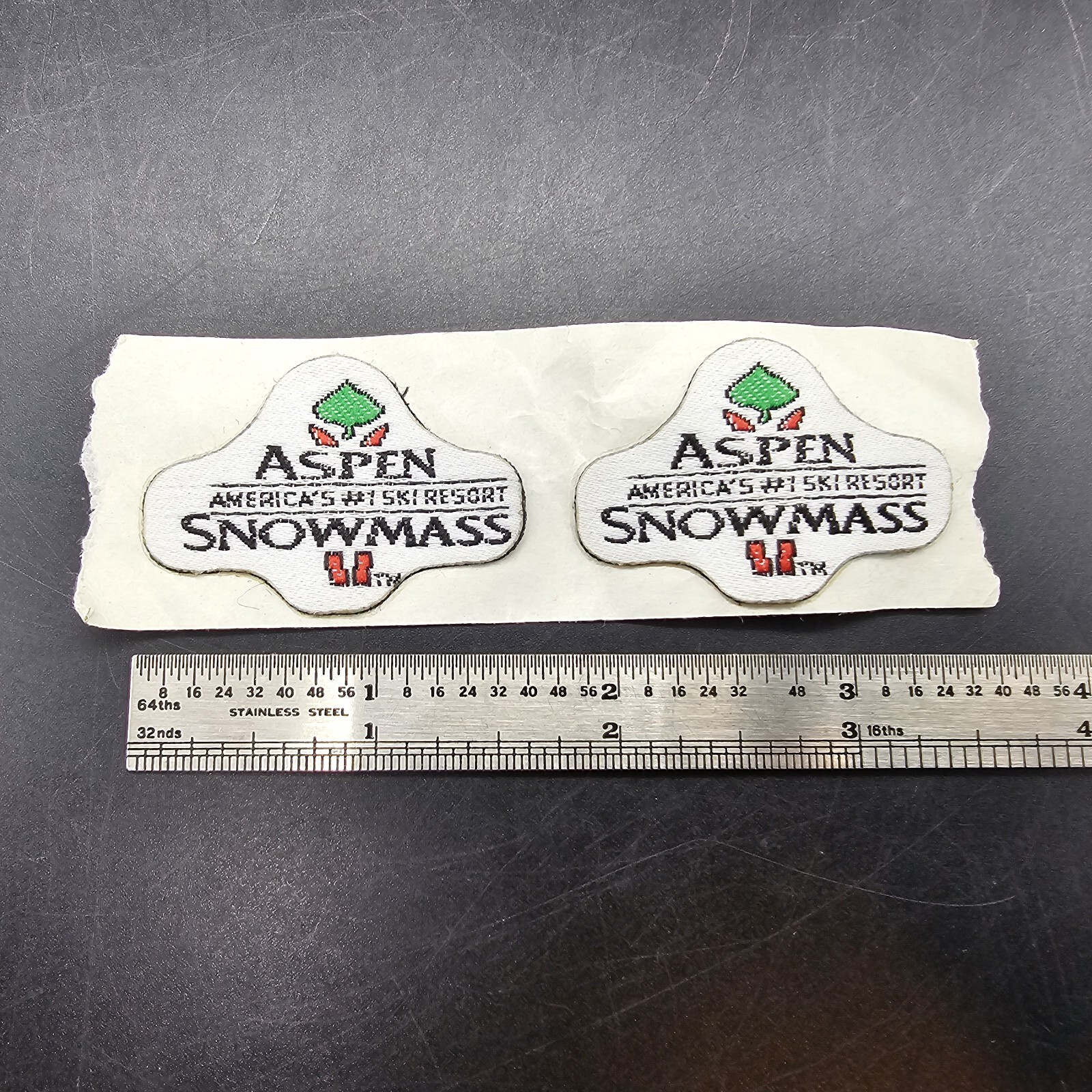 Aspen Snowmass Cloth Decals