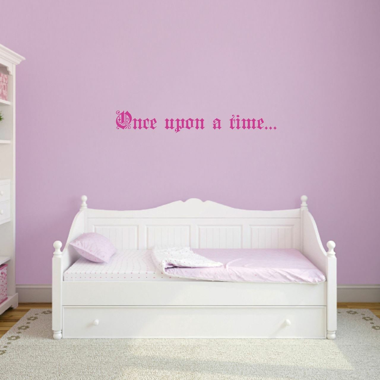Once Upon A Time Wall Decal – Kids, Nursery, Fairy Tale, Vinyl Wall Sticker