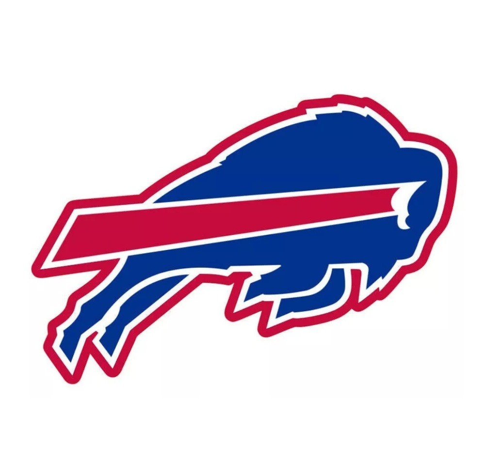 Buffalo Blue Red Football Weather Resistant Vinyl Sticker/Decal 08