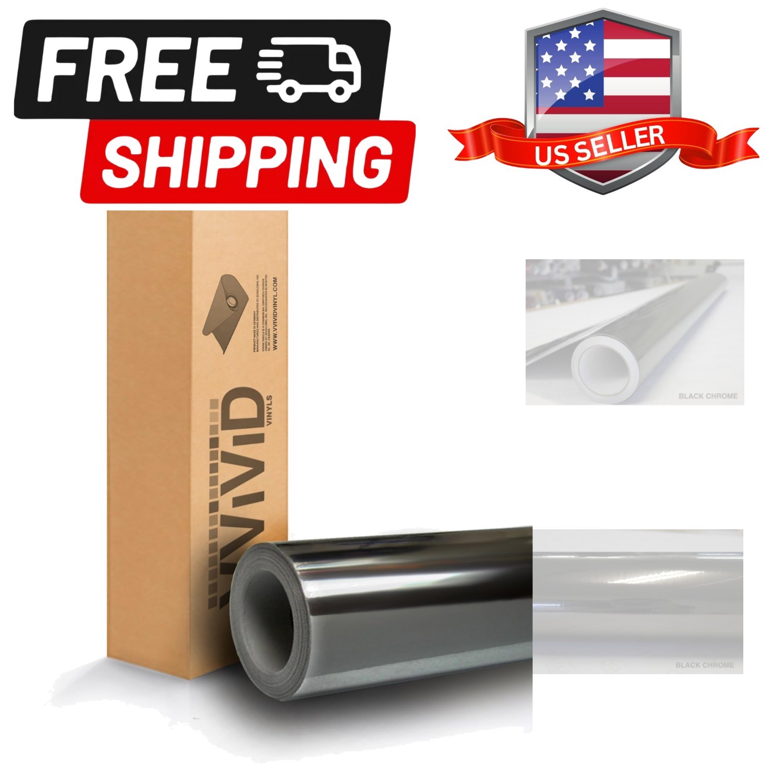 Black Mirror Chrome Vinyl Wrap Self Adhesive Film Air Release Bubble and Air-…