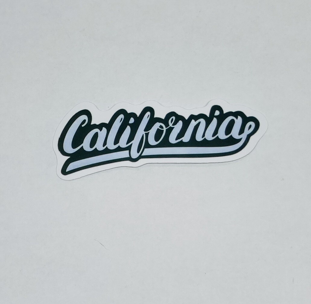 California Logo Sign Sticker Outdoor Skate Travel Art Decal Vinyl Souvenir Tc6