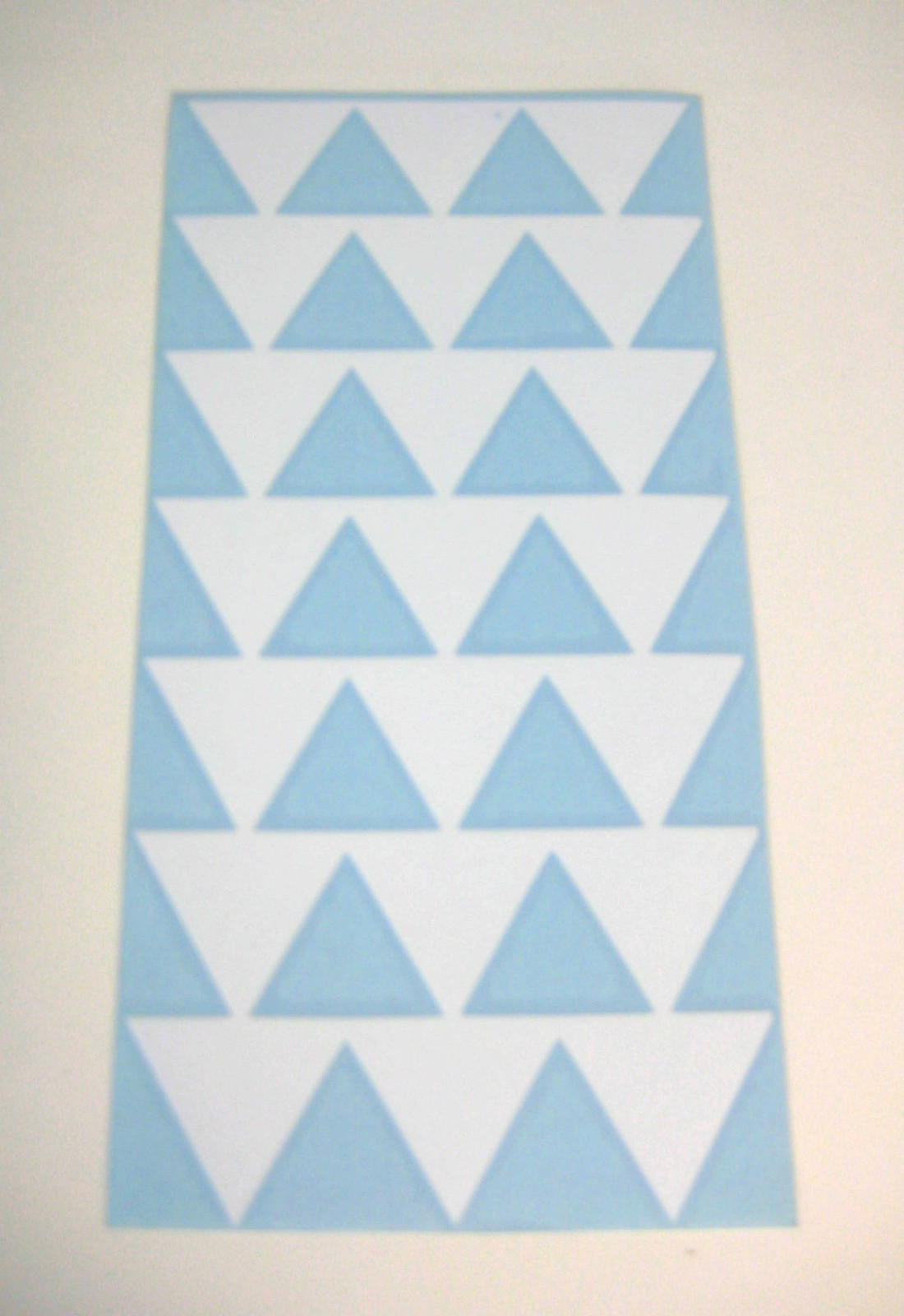 9" White Hawaiian Design Tribal Triangle Arrows Vinyl Car Window Decal Sticker