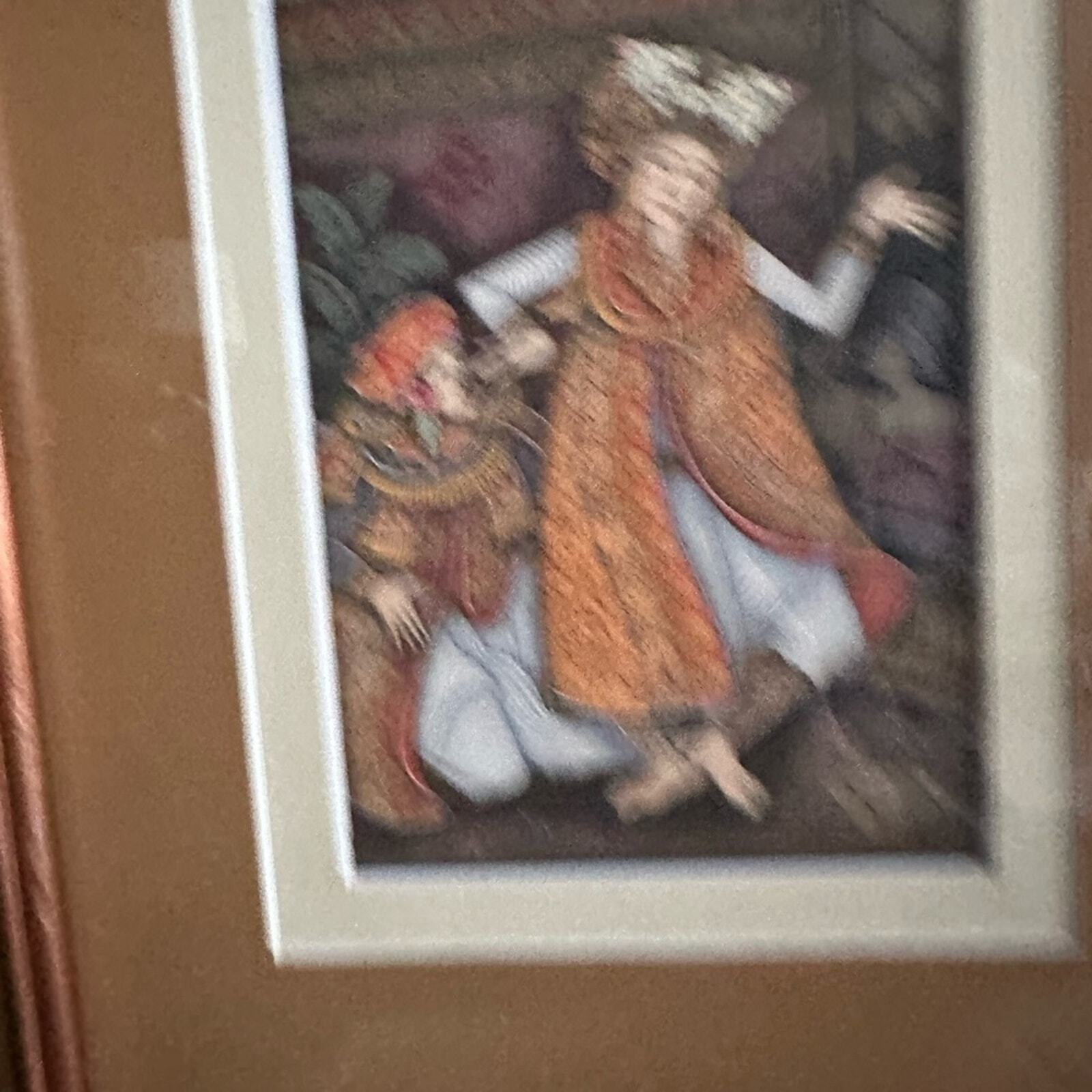 Traditional style Balinese painting original from renown artist miniature