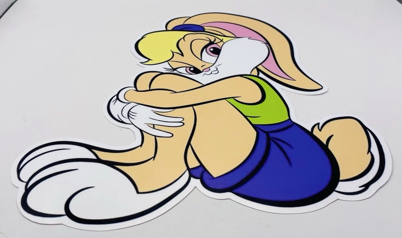 Lola Bunny Looney Tunes Inspired Waterproof Car Decal Poster Xbox Vinyl Sticker