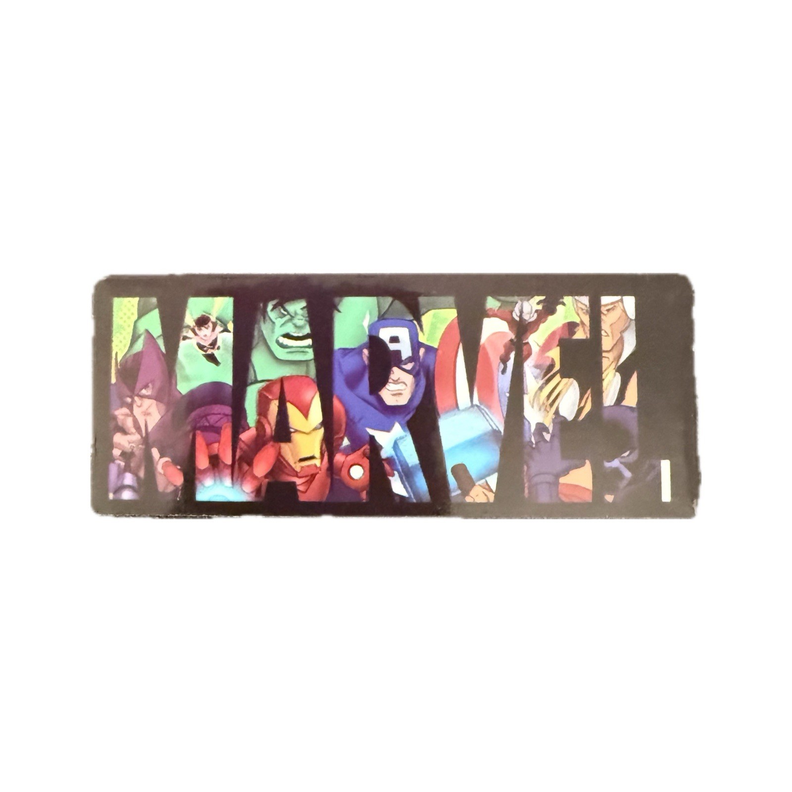 Marvel Avengers Character Sticker Lot Iron Man Hulk Captain America Santa Cruz