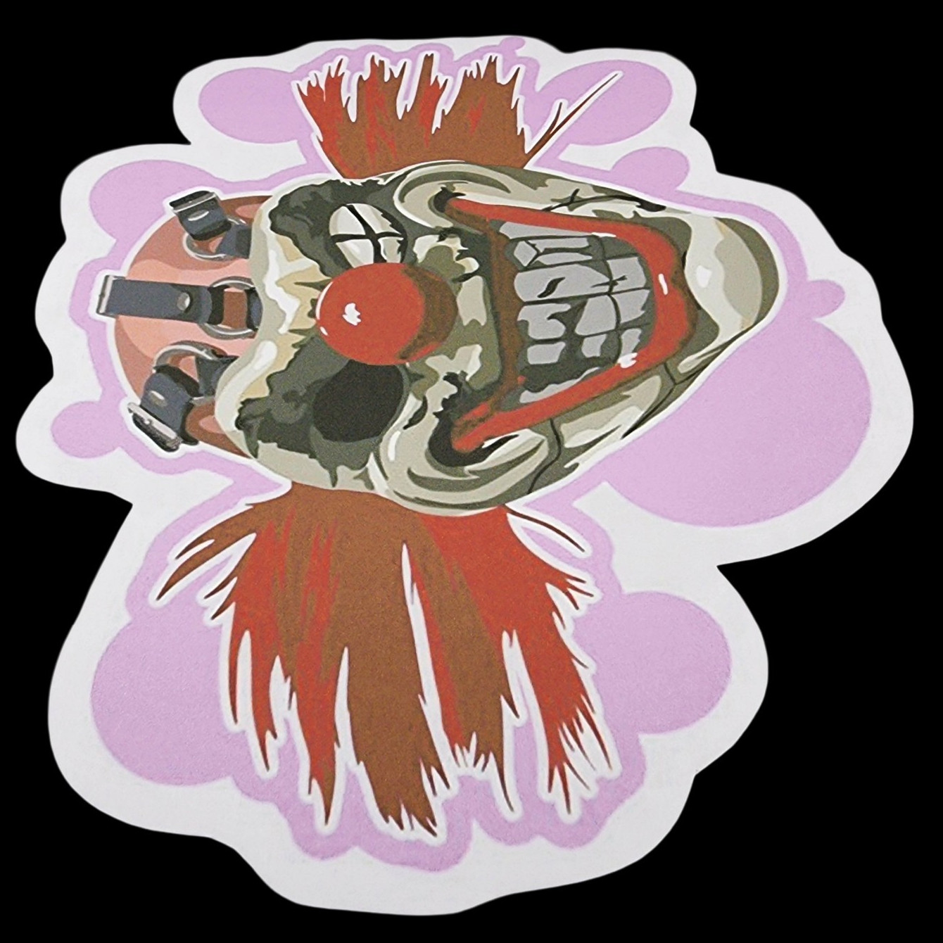 Sweet Tooth Twisted Metal Inspired Waterproof Car Decal Laptop Vinyl Sticker