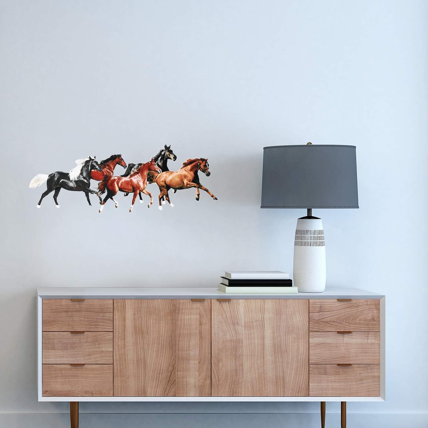 Horse Wall Decals Wild Decor Stickers for Home Wall Decoration Projects