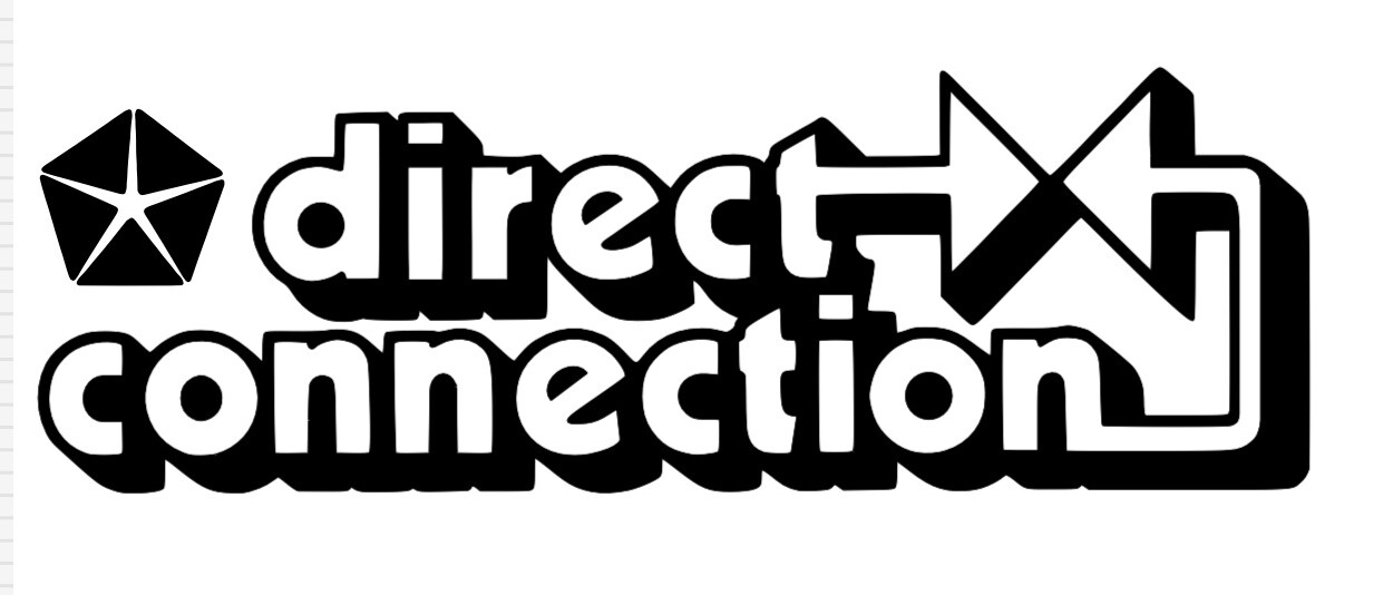 Direct Connection Vinyl Decal Many Sizes & Colors – Free Shipping